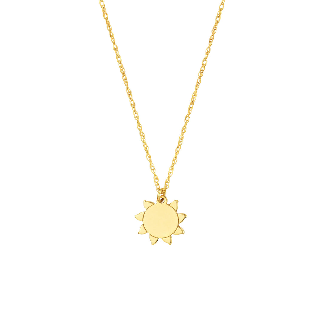 So You Mini Sun Adjustable Necklace
