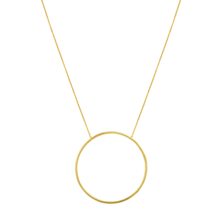 Extra Large Circle Necklace