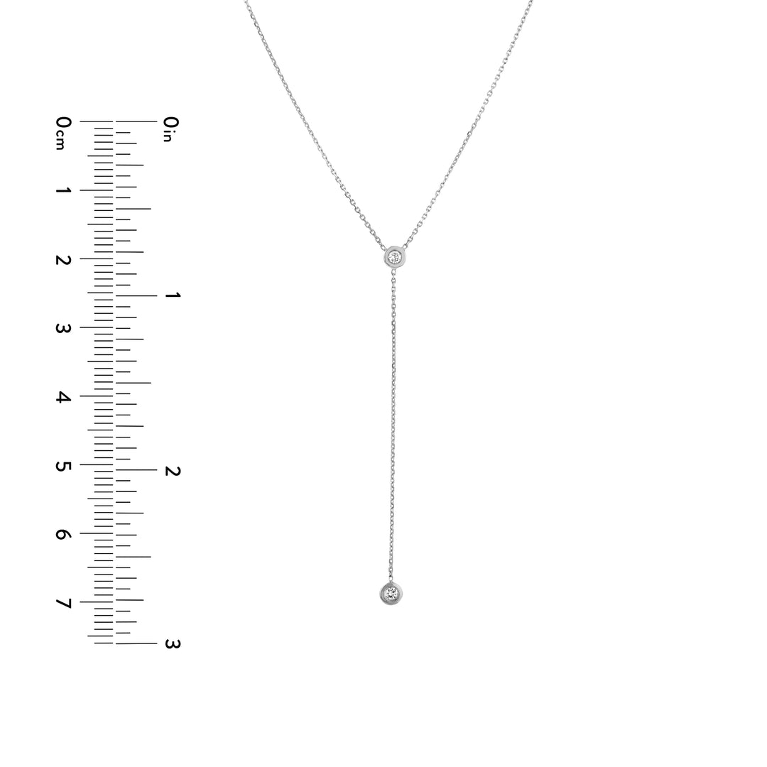 Adjustable Diamond Y-Necklace
