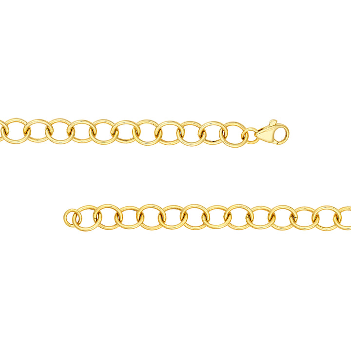 9.30mm Hollow Rounded Wire Link Chain