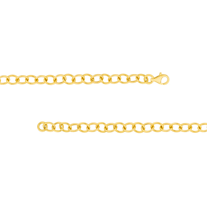 Hollow Rounded Link Chain