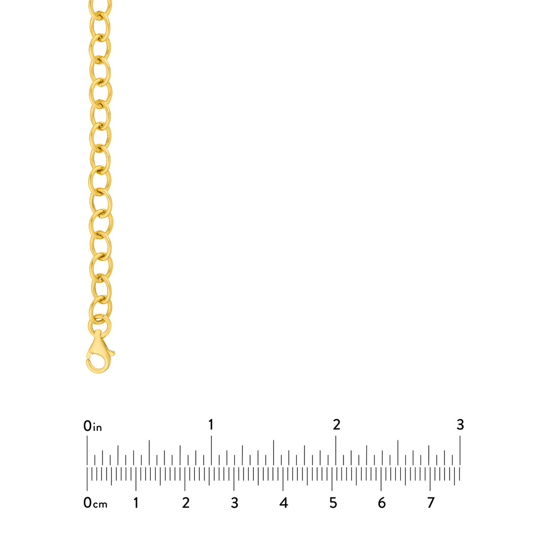Hollow Rounded Link Chain