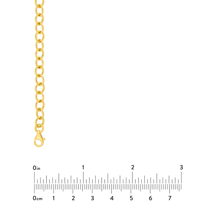 Hollow Rounded Link Chain