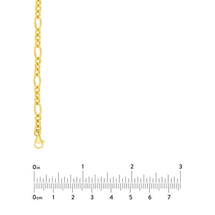 5.75mm Hollow Oval (3+1) Link Chain