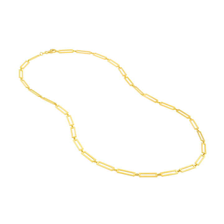 Rectangular Link Station Chain