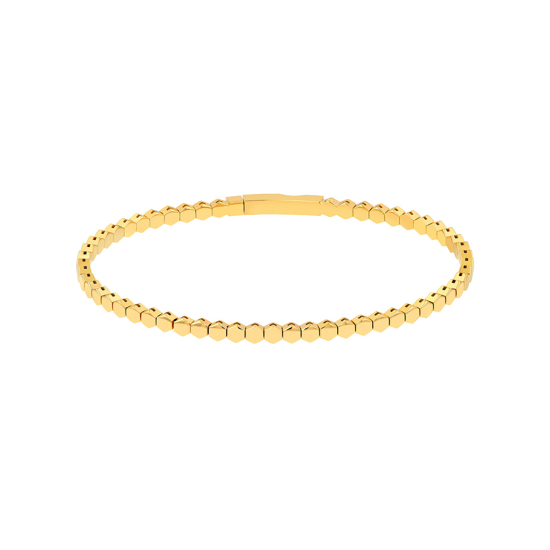 3.20 Hexagonal Link Flex Bracelet