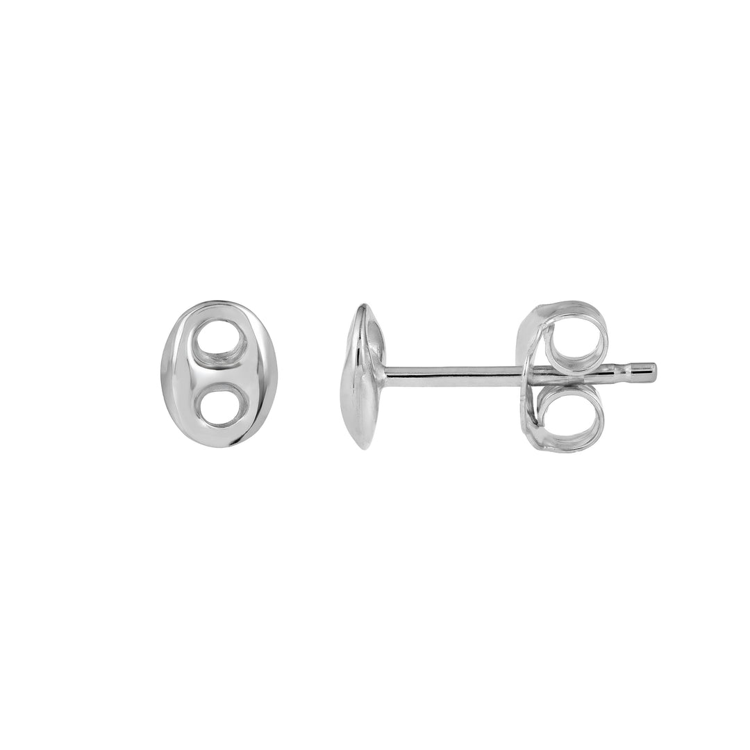 Puffy Mariner Stud Earrings
