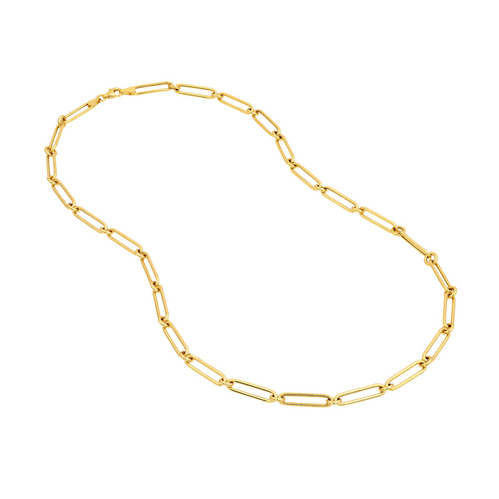 Hollow Fancy Paper Clip Link 1+1 Chain