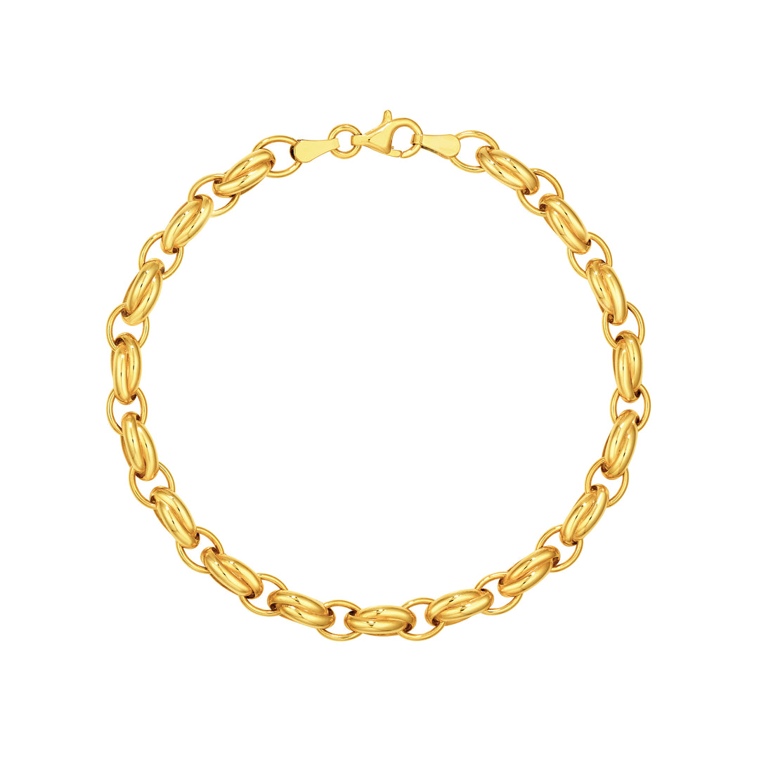 2+1 Overlap Oval Link Chain