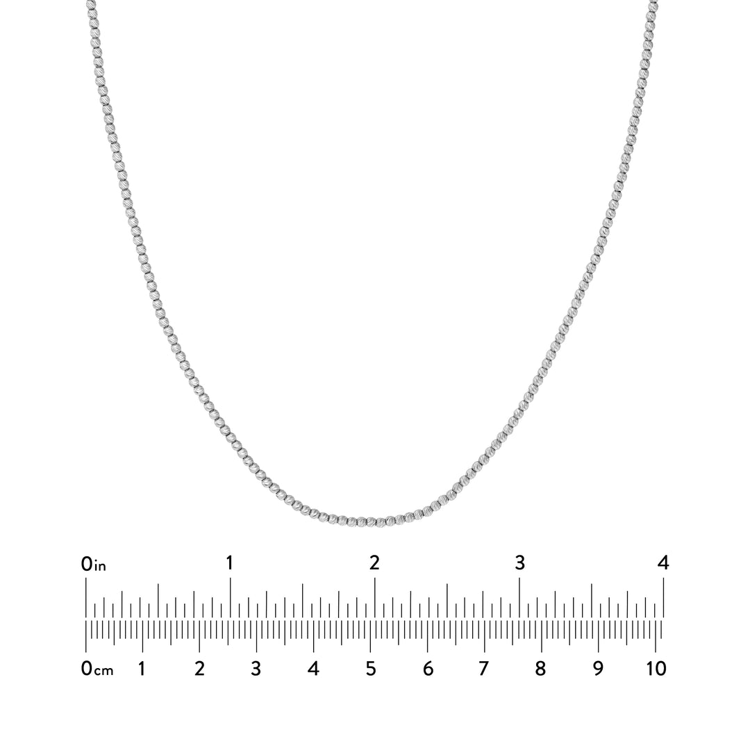 Textured Shimmering Bead Chain