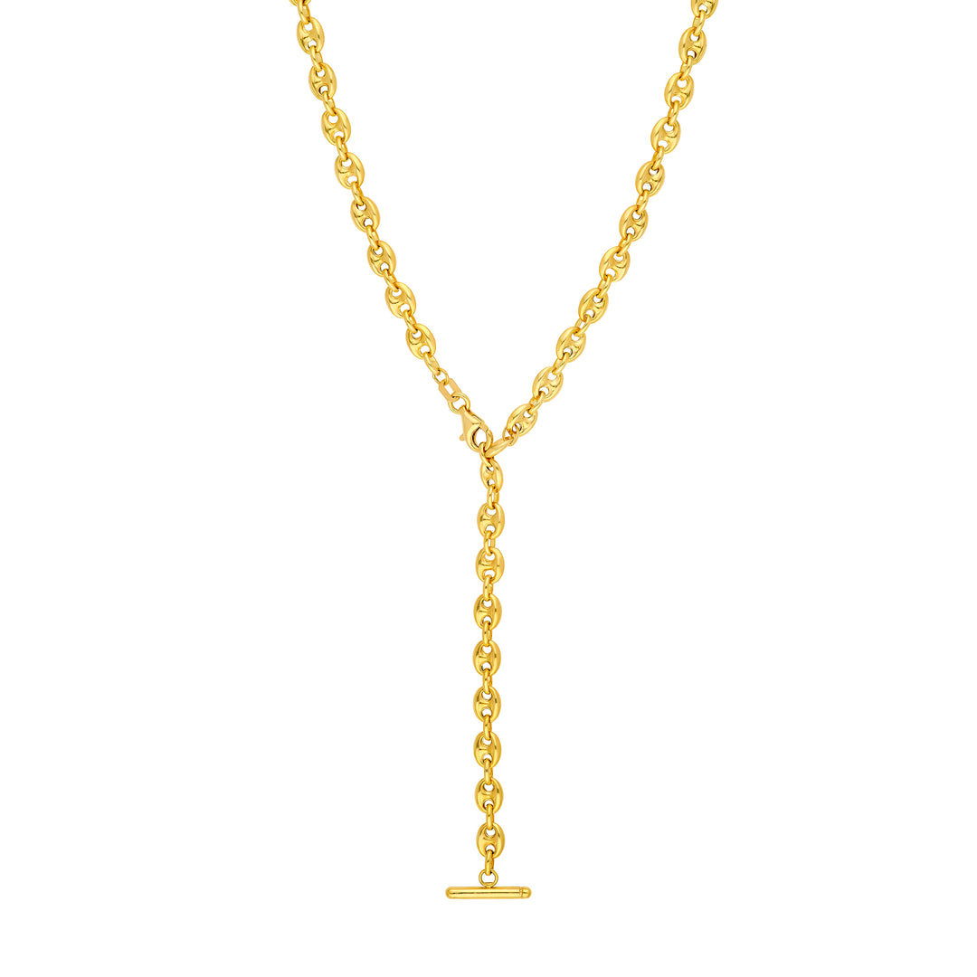 4.50mm Puff Mariner Lariat Necklace