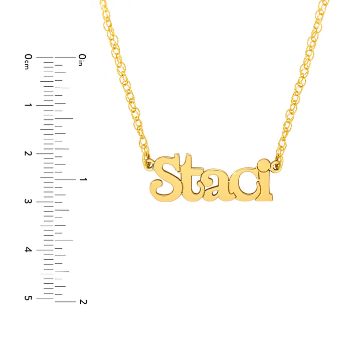 7mm Typewriter 2.0 Namplate Necklace
