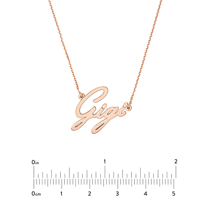 20mm Signature 2.0 Nameplate Necklace