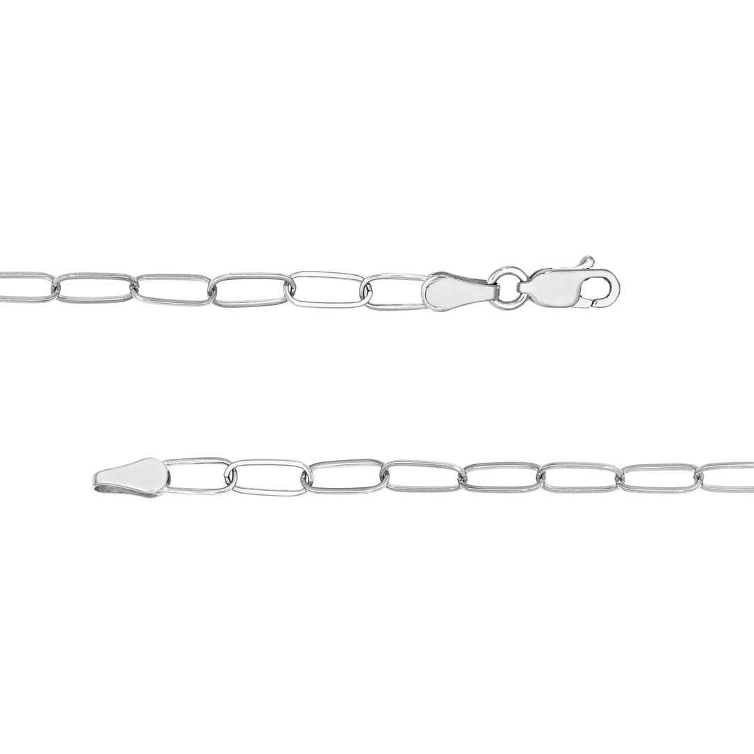 9mm Cut-Out Nameplate Necklace
