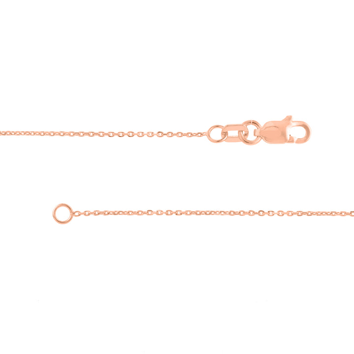 Script S with Diamond Bezel Necklace