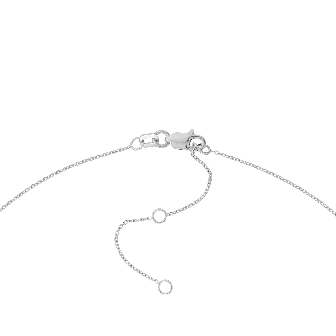 Signature Diamond Bezel Nameplate Necklace