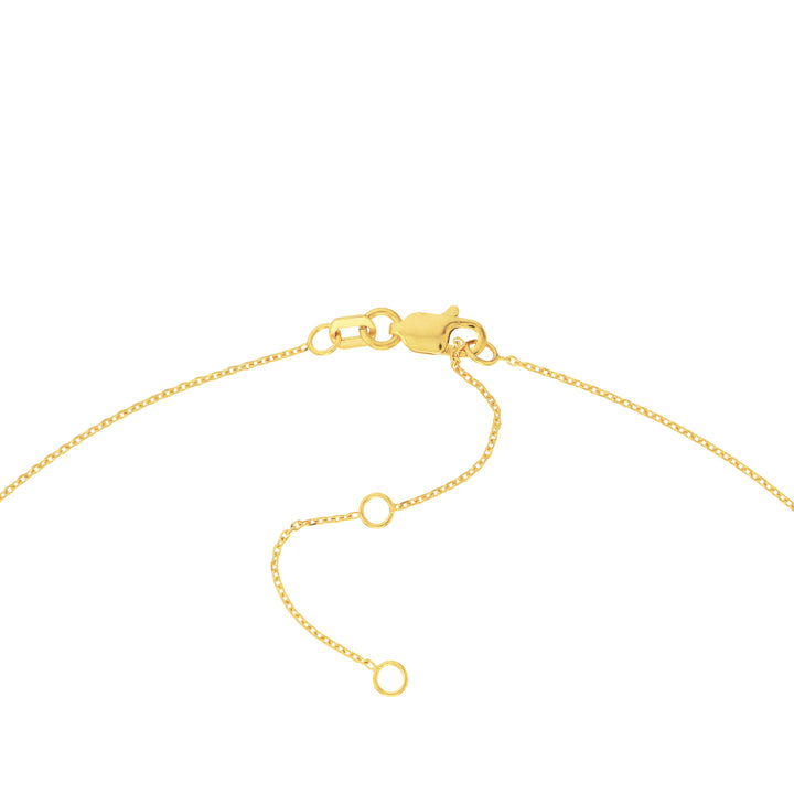 Signature Diamond Bezel Nameplate Necklace