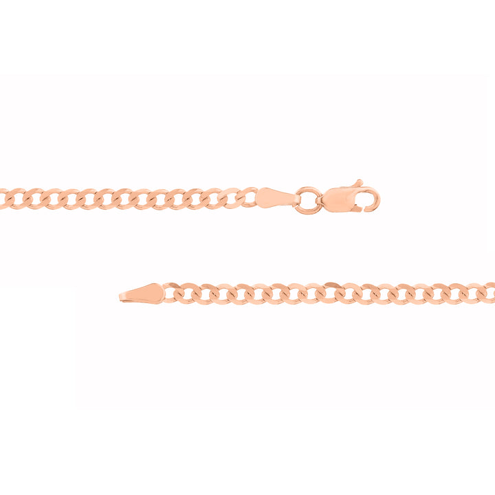 Block Nameplate Curb Chain Necklace