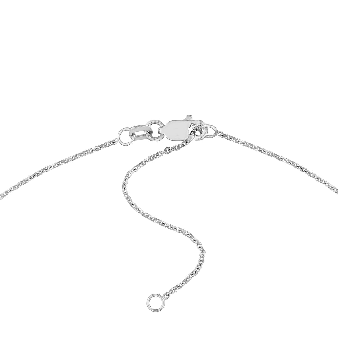 5mm Script Font Nameplate Necklace