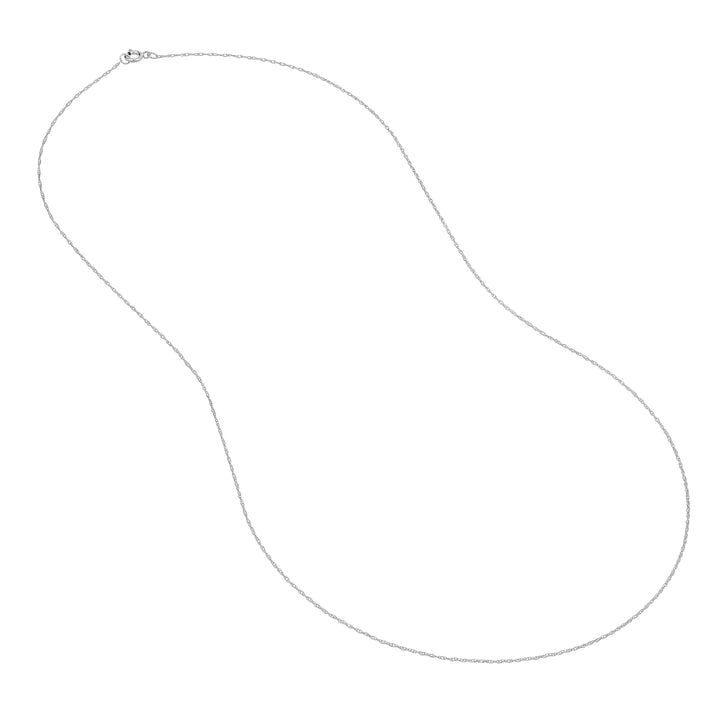 0.7mm Pendant Rope Chain with Spring Ring