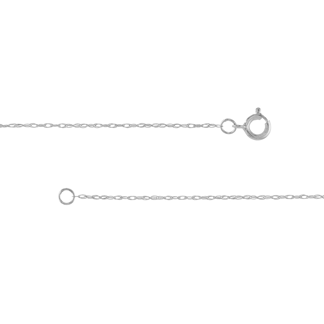 0.7mm Pendant Rope Chain with Spring Ring