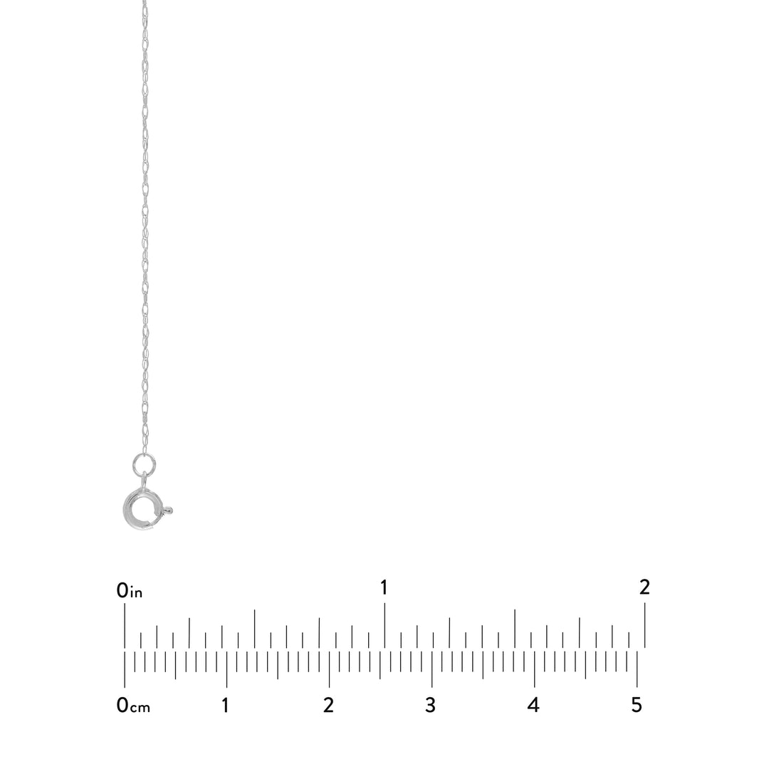 0.7mm Pendant Rope Chain with Spring Ring