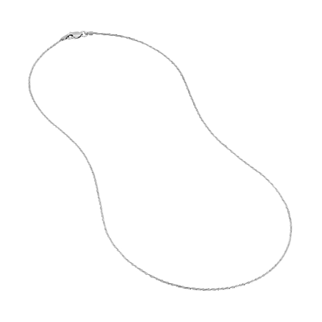 1.12mm Sparkle Chain with Lobster Lock