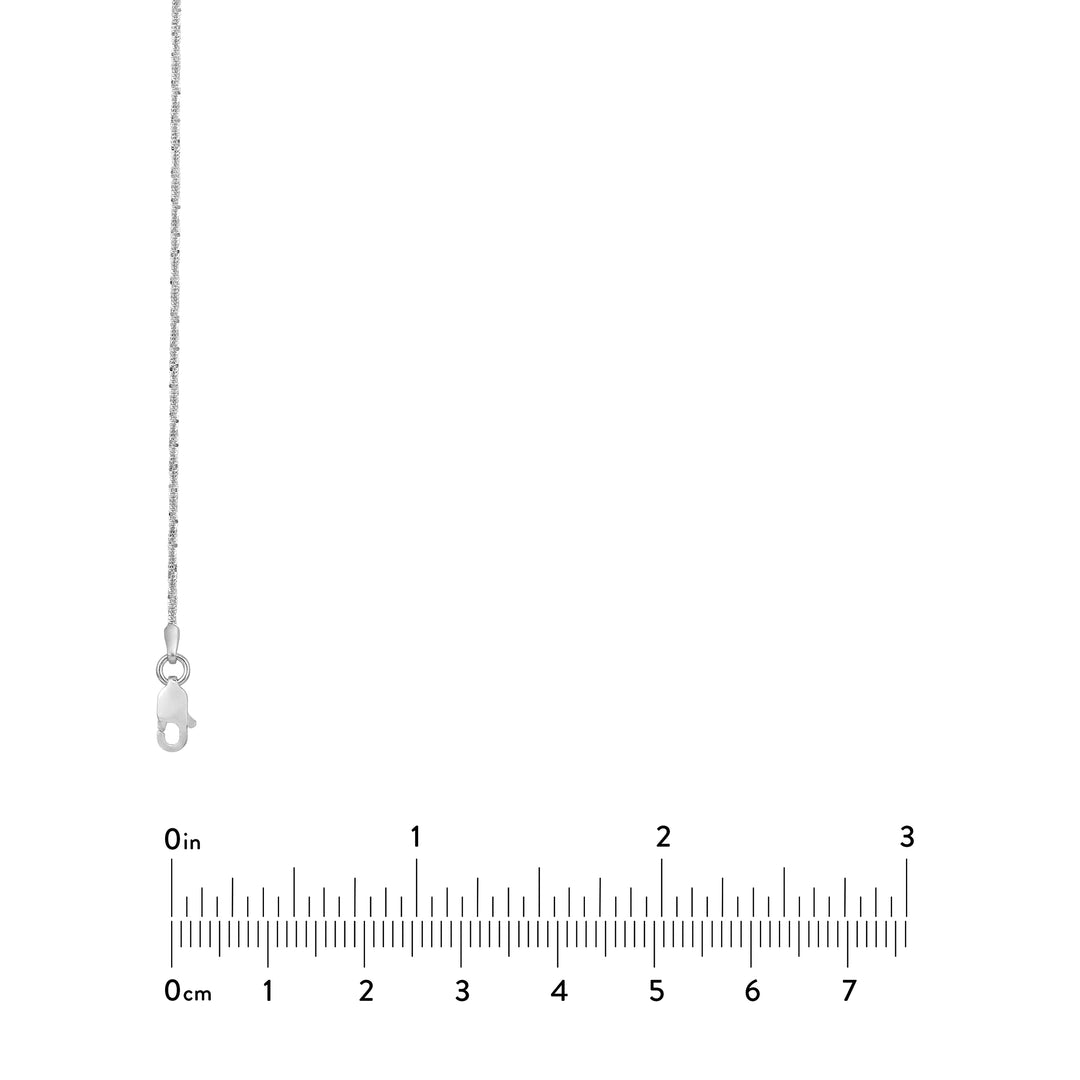 1.12mm Sparkle Chain with Lobster Lock