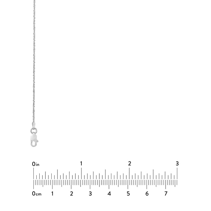 1.12mm Sparkle Chain with Lobster Lock