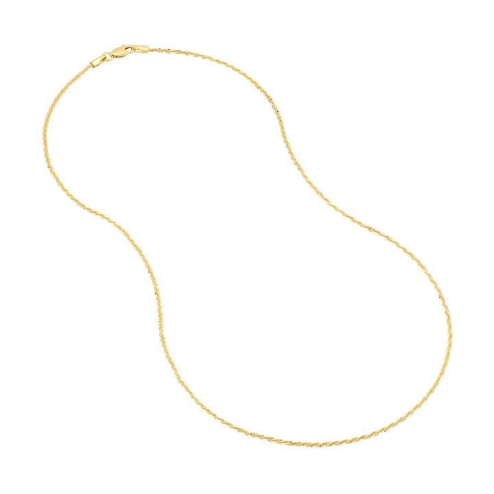 1.45mm Sparkle Chain with Lobster Lock