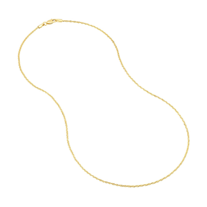 1.45mm Sparkle Chain with Lobster Lock