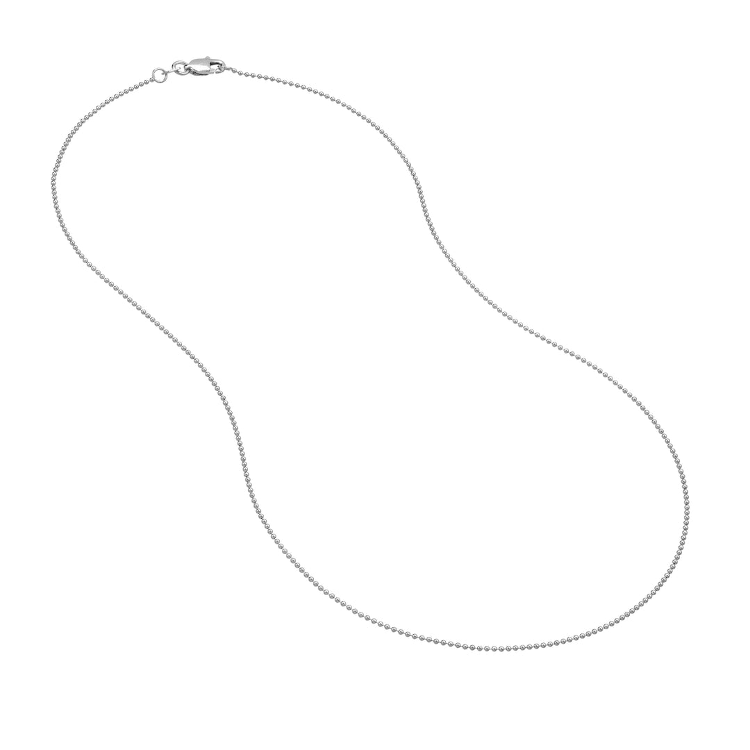 1.00mm Bead 100 Lobster Lock Qtag