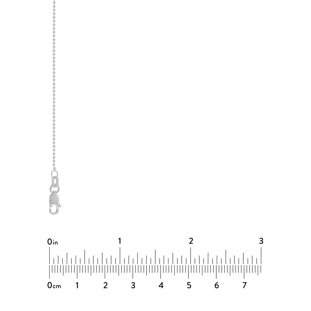 1.00mm Bead 100 Lobster Lock Qtag