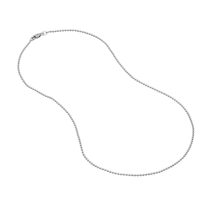1.5mm Bead Chain with Lobster Lock