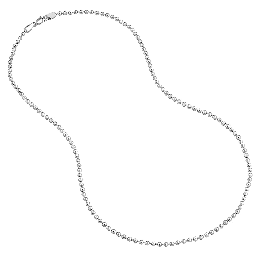 2.5mm Bead Chain with Lobster Lock