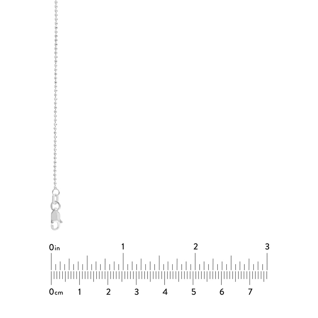 1.20mm D/C Bead Chain with Lobster Lock