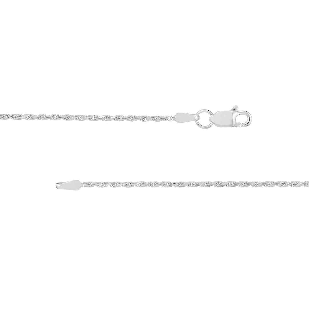1.05mm D/C Rope Chain with Lobster Lock