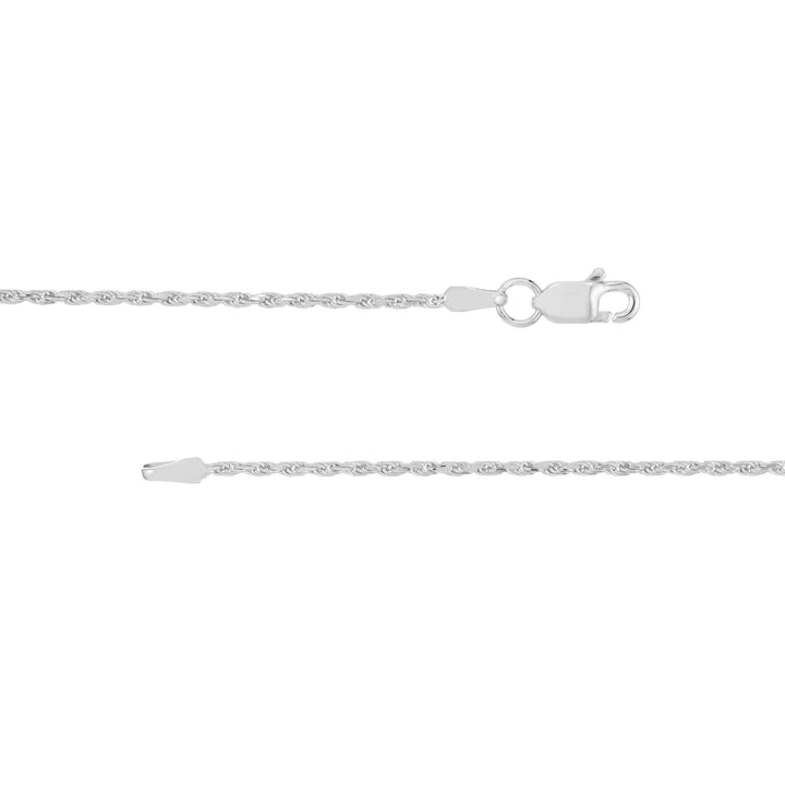 1.05mm D/C Rope Chain with Lobster Lock