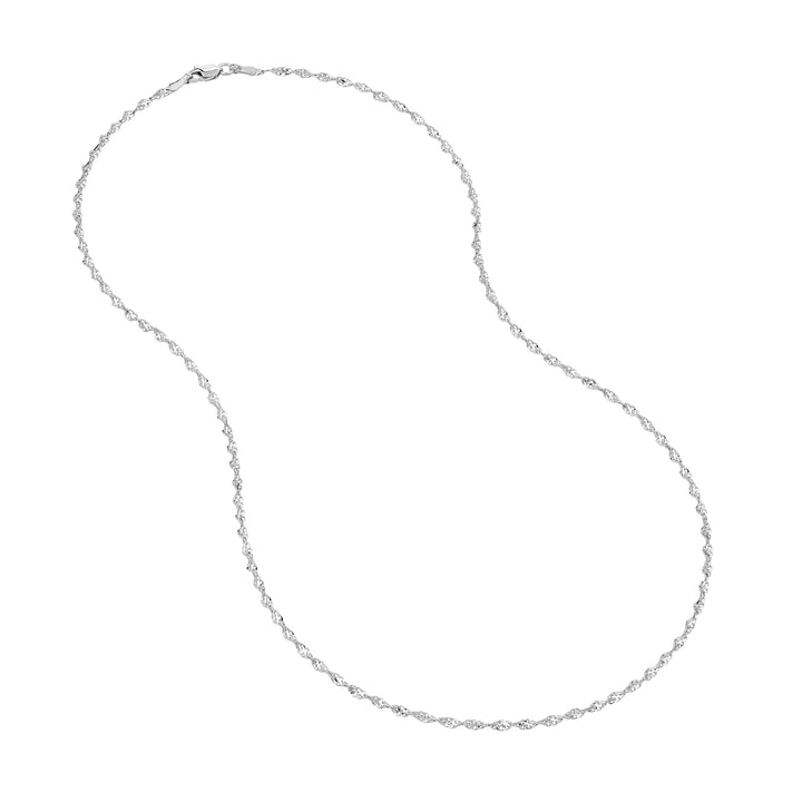 2.1mm Dorica Chain with Lobster Lock