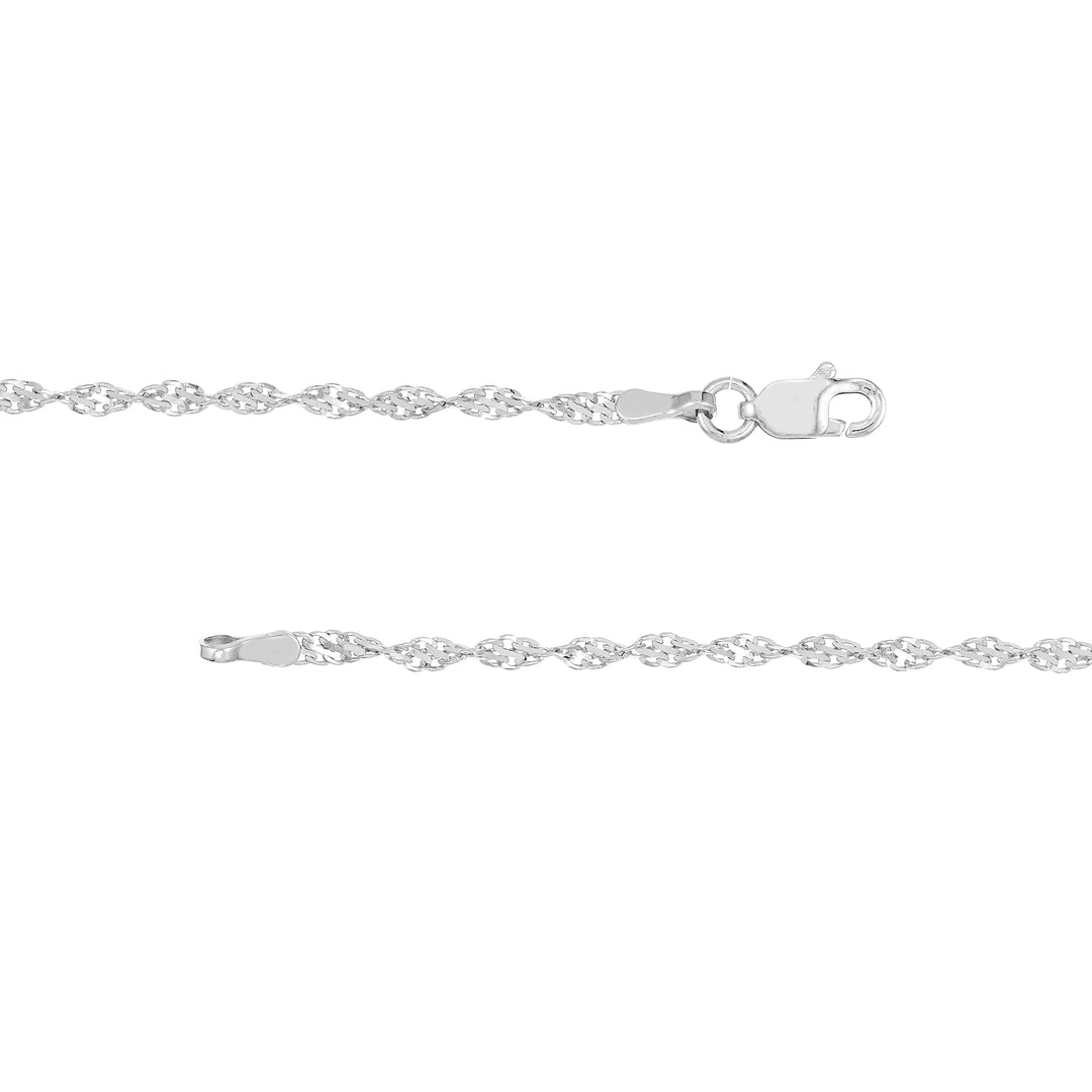 2.1mm Dorica Chain with Lobster Lock