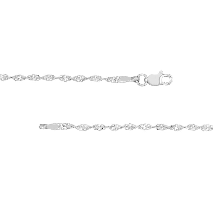 2.1mm Dorica Chain with Lobster Lock