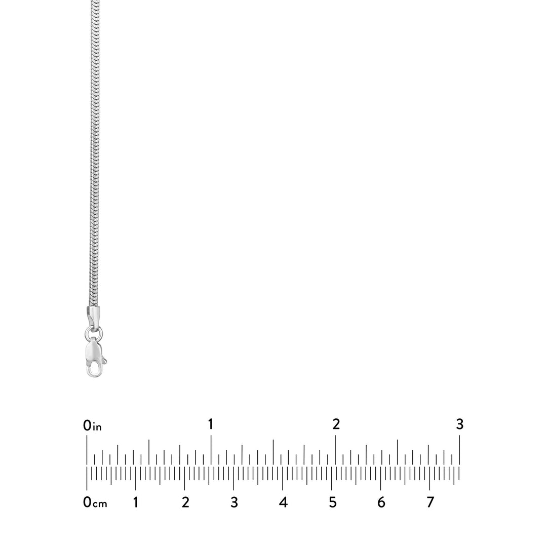 1.9mm Snake Chain with Lobster Lock