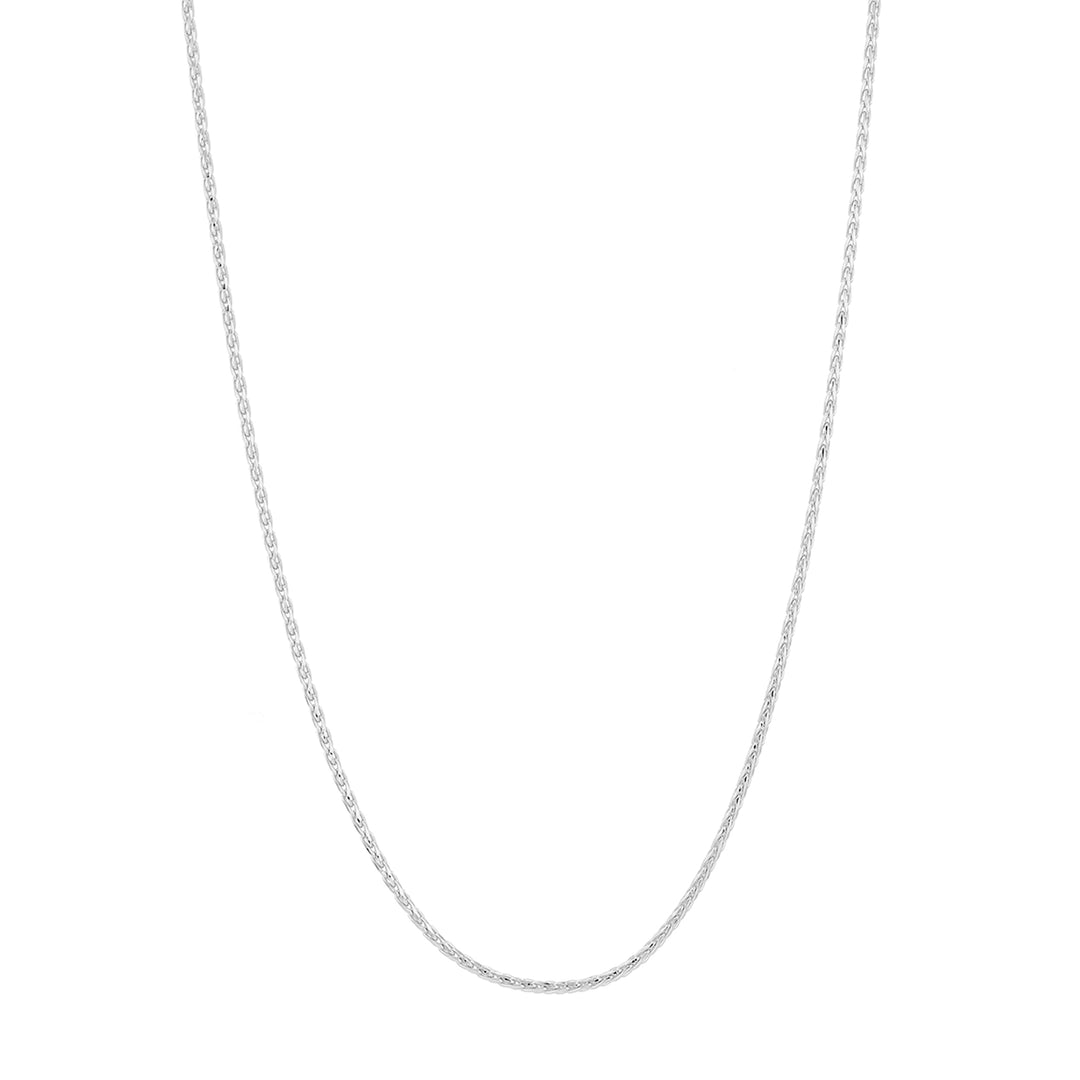 0.85mm D/C Round Wheat Chain with Lobster Lock