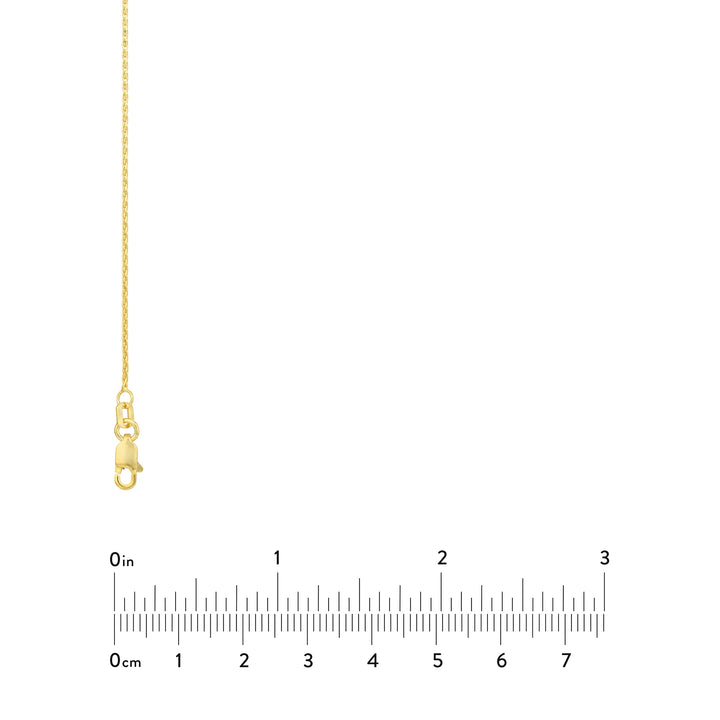 1.05mm D/C Wheat Chain with Lobster Lock