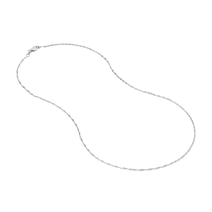 1.15mm Singapore Chain with Lobster Lock