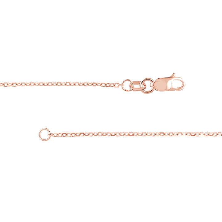 1.15mm D/C Cable Chain with Lobster Lock
