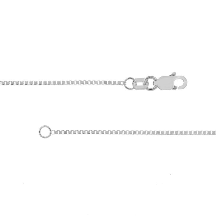 0.96mm Box Chain with Lobster Lock