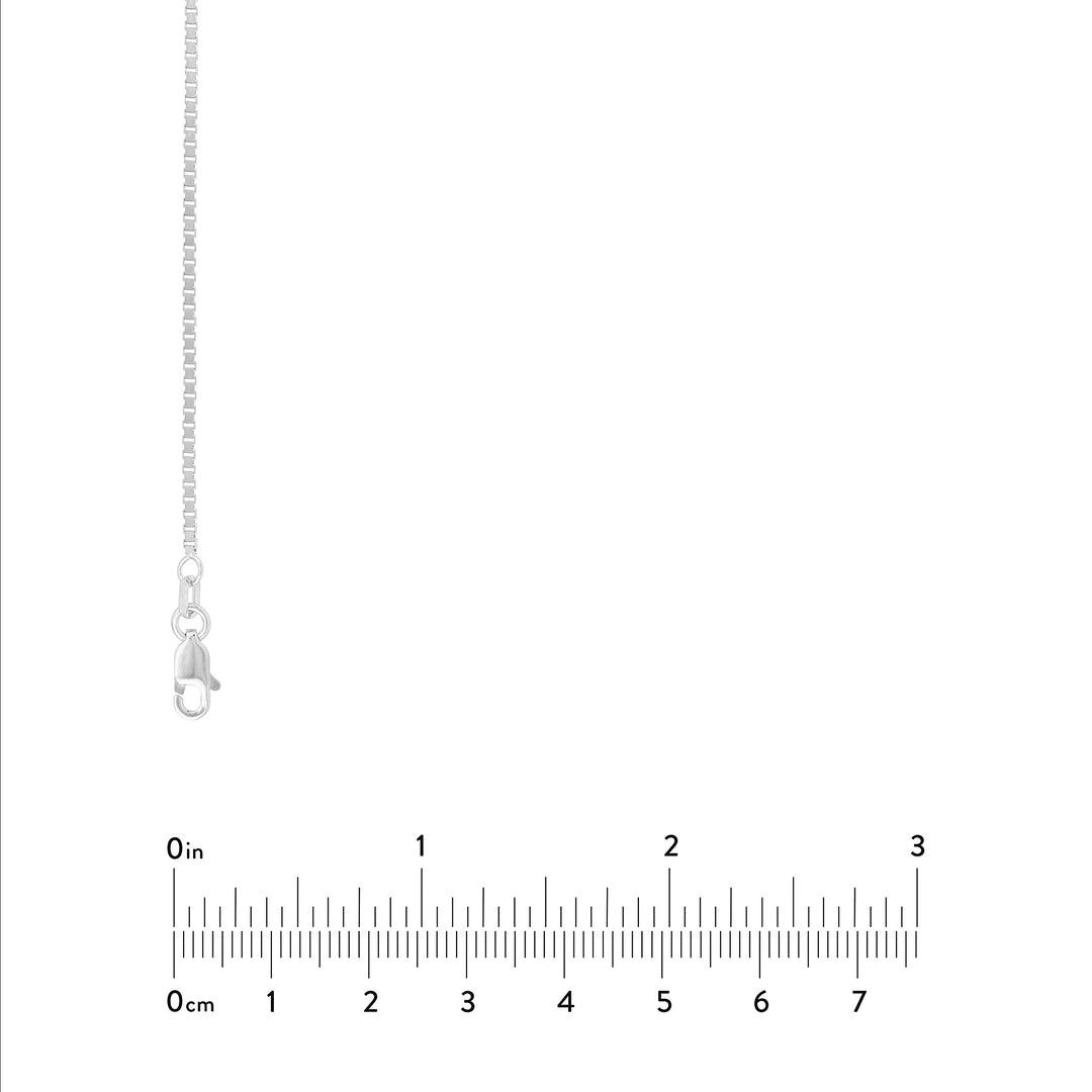 1.2mm Box Chain with Lobster Lock