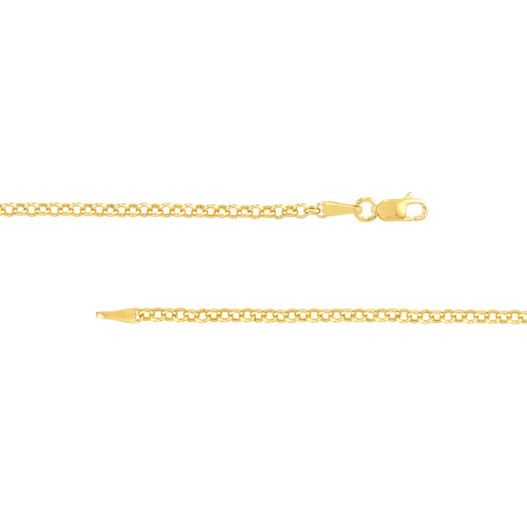 2.50mm Hollow Rolo Chain