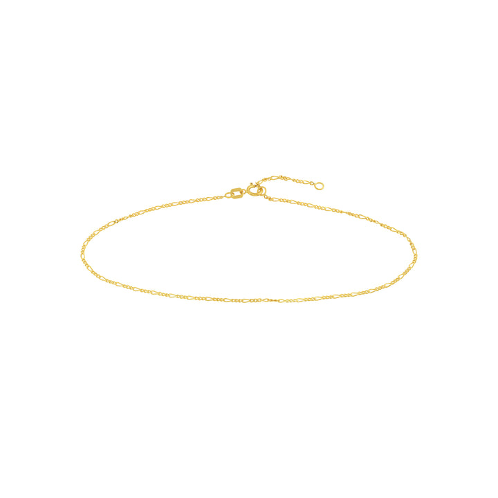 Figaro Chain Adjustable Anklet